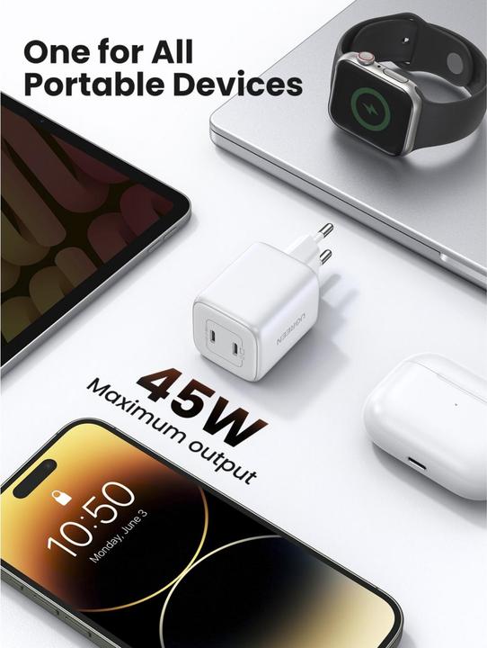 Immagine prodotto Ugreen Nexode Mini (45 W)