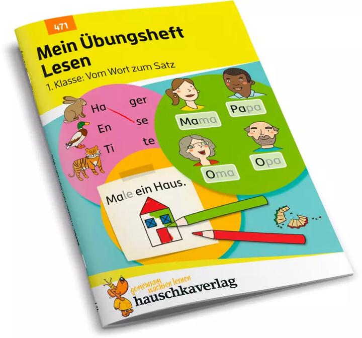 Produktbild Mein Übungsheft Lesen 1. Klasse - Vom Wort zum Satz (Deutsch, Agnes Spiecker, Mascha Greune, 2021)