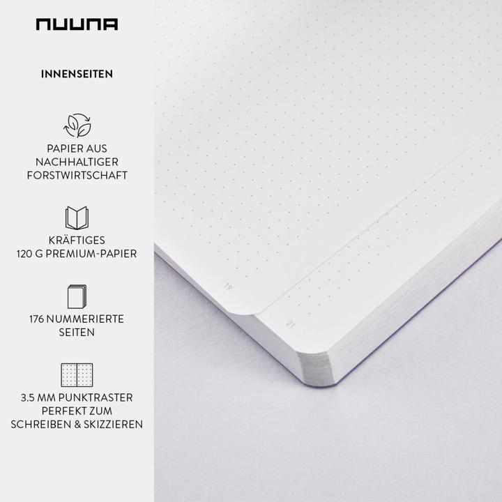 Immagine prodotto Nuuna Taccuino (13,5 x 20,3 cm, Punteggiato, Copertina rigida)