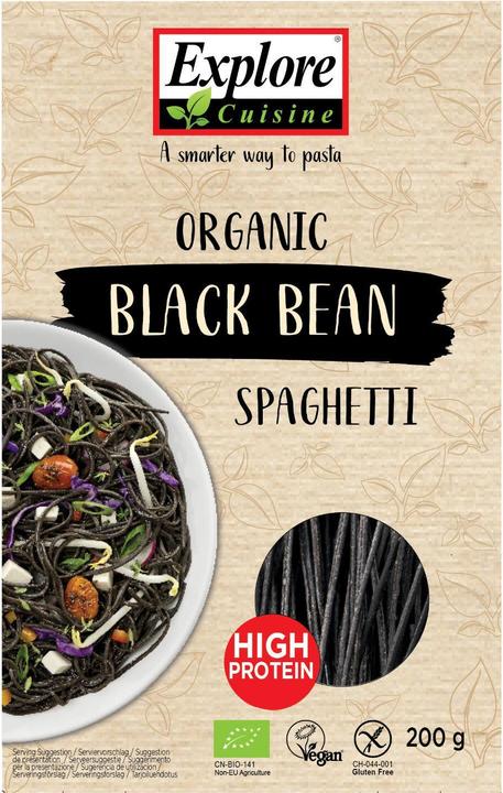 Actual product image Explore Cuisine Spaghetti from black beans organic (240 g)