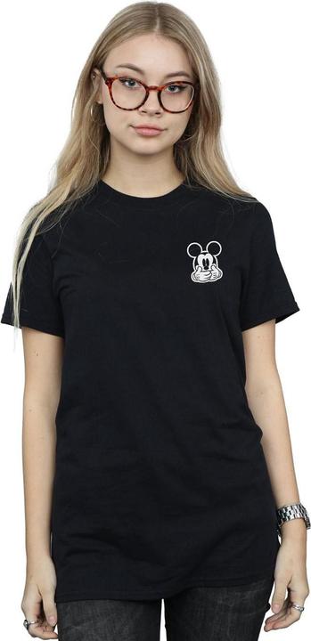 Immagine prodotto Disney Mickey Mouse Dont Speak Breast Print Maglietta Ampia Donna (L)