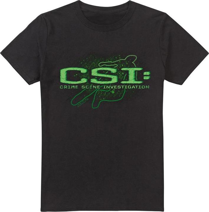Actual product image Csi: NY Mens Shadow Sketch T-Shirt (4XL)