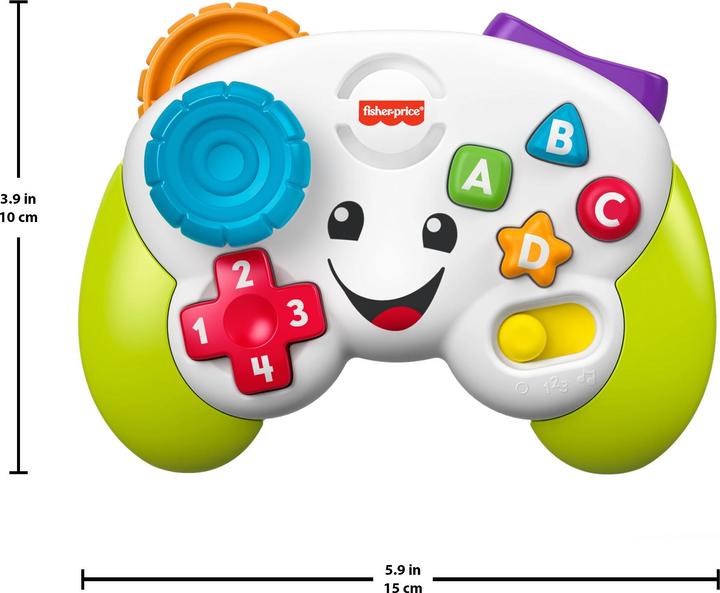 Actual product image Fisher-Price Learning fun game controller (D, DU, F, I, E) (German, Dutch, English, French, Italian)