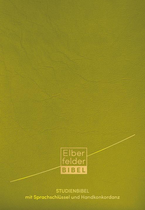 Produktbild Elberfelder Studienbibel, Kunstleder, mit Sprachschlüssel und Handkonkordanz (Deutsch, SCM R.Brockhaus, 2023)