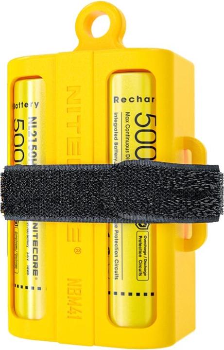 Produktbild Nitecore Batteriemagazin NBM41, gelb