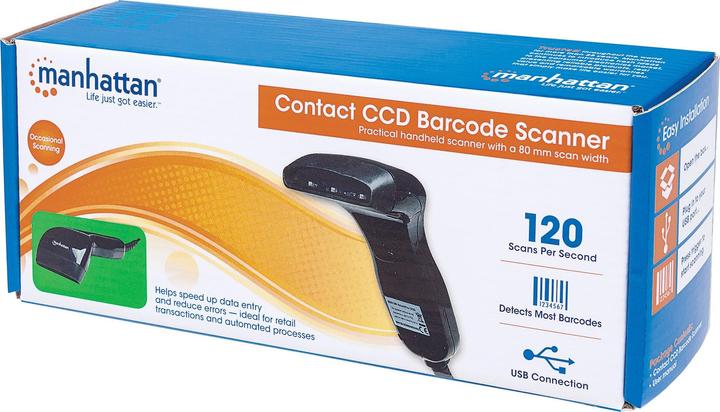Actual product image Manhattan CCD contact (1D barcodes)