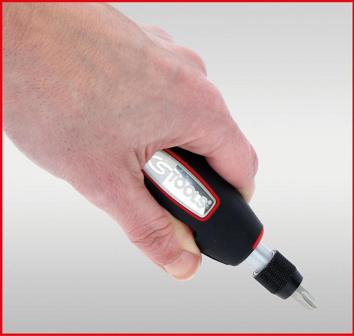 Image du produit KS Tools Tournevis à cliquet à embout 1/4 T-grip. 7 pcs.