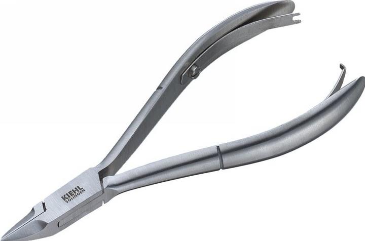 Image du produit Kiehl Pince à coins, pointe biseautée/diabétique argent 13cm, pointe biseautée
