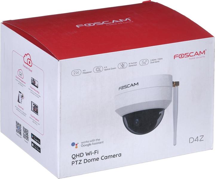 Actual product image Foscam - D4Z-W outdoor 4MP Dual-band Wifi PTZ (2304 x 1536 pixels)