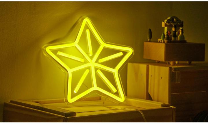 Immagine prodotto Vegas Lights LED decorazione luce al neon segno stella di Natale 23 x 22 cm