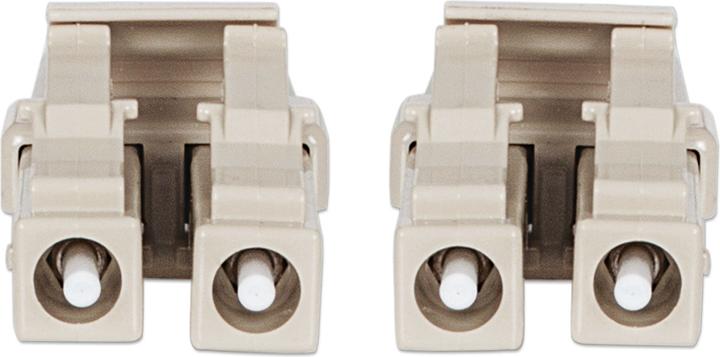 Immagine prodotto Intellinet Cavo di collegamento in fibra ottica LC/LC multimodale OM3 aqua (LSOH, CAT8.1, 3 m)