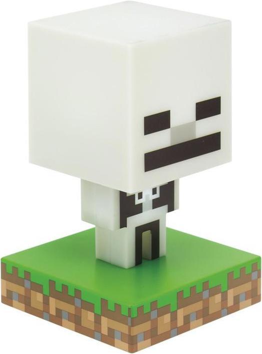 Actual product image Paladone Products Minecraft skeleton icon lamp
