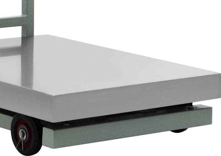 Actual product image Steinberg Platform Scale - rollable - 1000 kg / 0.2 kg - 600 x 800 x 195 mm - kg / lb
