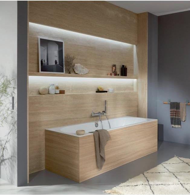 Actual product image Villeroy & Boch V&B built-in tub OBERON 2.0 R-corner1700x750mm white (170 cm, 75 cm)