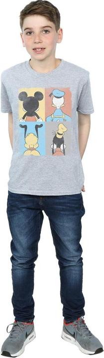 Actual product image Disney Boys Mickey Mouse Four Backs T-Shirt (128)