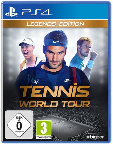 Bigben Tennis World Tour- Legends Editio, PS4 (PS4, Multilingual)