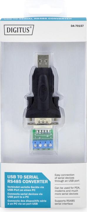 Produktbild Digitus USB 2.0 zu seriell Konverter (USB)