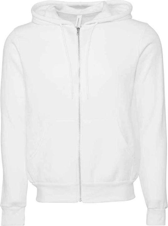 Produktbild Bella Canvas Hoodie mit durchgehendem Reissverschluss (M)