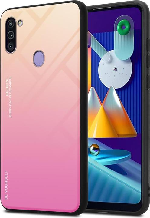Immagine prodotto Cadorabo Copertura in vetro TPU 2 colori (Samsung Galaxy M11, Samsung Galaxy A11)