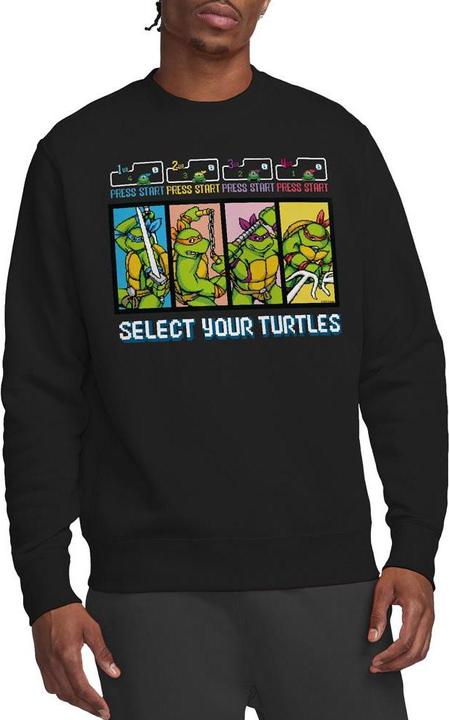 Immagine prodotto Teenage Mutant NT Select Your Turtles Felpa Adulto Unisex (L)