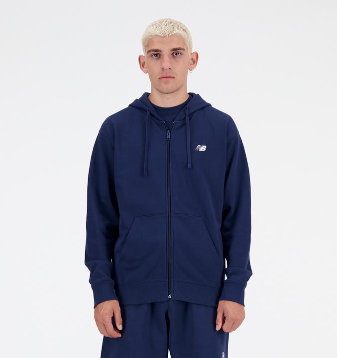 New Balance Stacked Logo French Terry FZ Hoodie