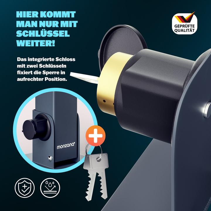 Produktbild Monzana Parkplatzsperre