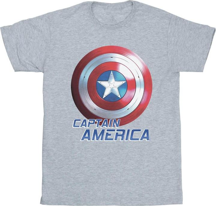 Actual product image Mens The Falcon And The Winter Soldier Captain America Shield T-Shirt (XXL)