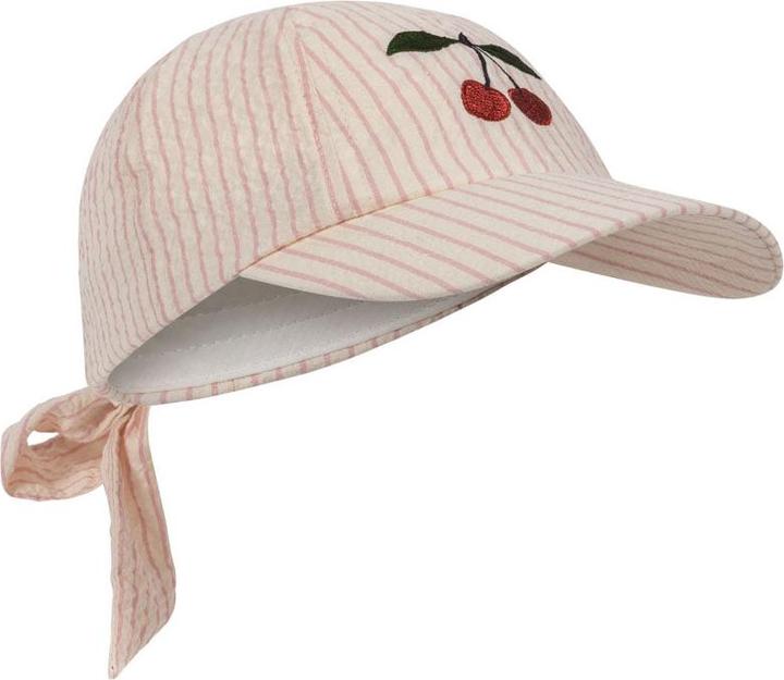 Konges Slojd Ellie SchleifenCap Peony Stripe