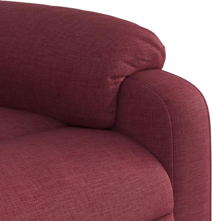 Produktbild VidaXL Massagesessel Weinrot Stoff,Farbe: Weinrot,Material: Stoff