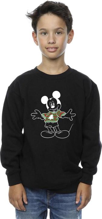 Produktbild Disney Mickey Mouse Christmas Jumper Sweatshirt Jungen (140, 146)
