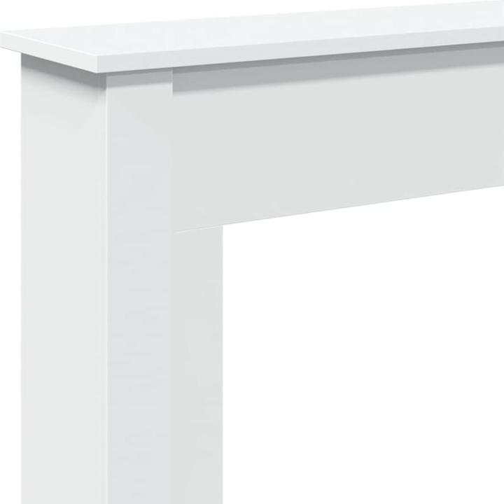 Immagine prodotto VidaXL Cornice per caminetto Consolle per caminetto Caminetto decorativo Caminetto a legna Bianco