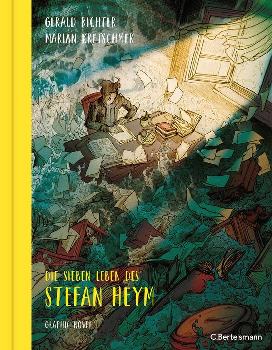 Image du produit Die sieben Leben des Stefan Heym (Graphic Novel) (Allemand, Gerald Richter, Marian Kretschmer, 2024)