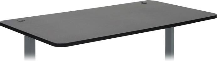 Image du produit Swisshandel24 Plateau pour bureau, plateau de bureau, 160x80cm noir (160 x 80 cm)