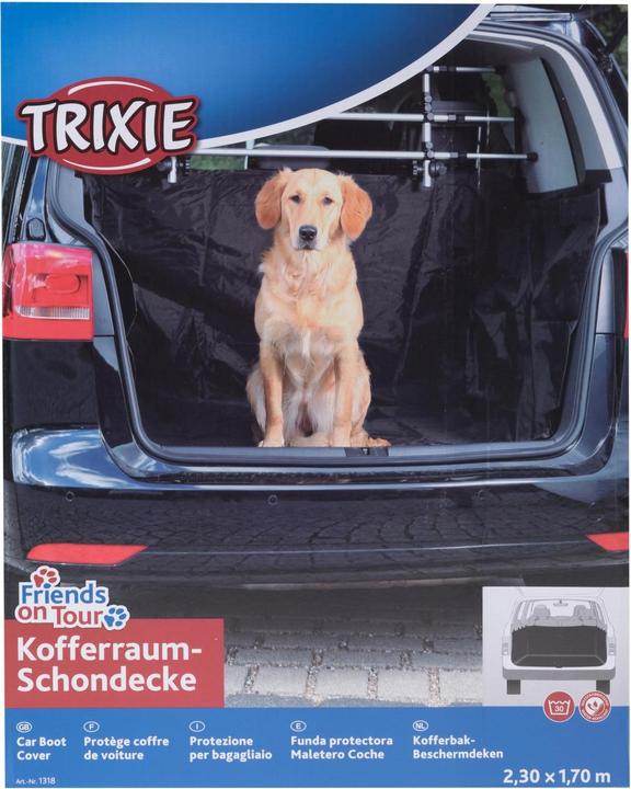 Produktbild Trixie Kofferraum-Schondecke (Hund, Waschbar, Reflektoren)