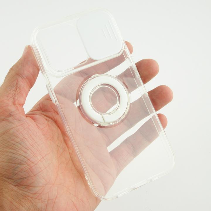 Produktbild PhoneLook Hülle mit Kamera-Slider und Ring (Apple iPhone 14 Pro)