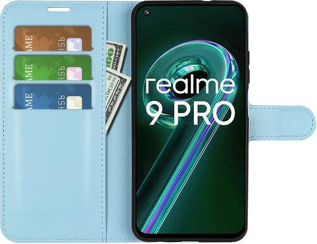 Image du produit MU Classic Série de couvertures de livres en cuir litchi (Realme 9 Pro)