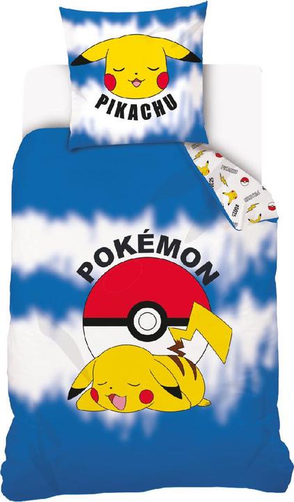 Actual product image Tinisu Bed linen 140 x 200 cm, Pokemon, 100 % cotton - children's bed linen, 2-piece