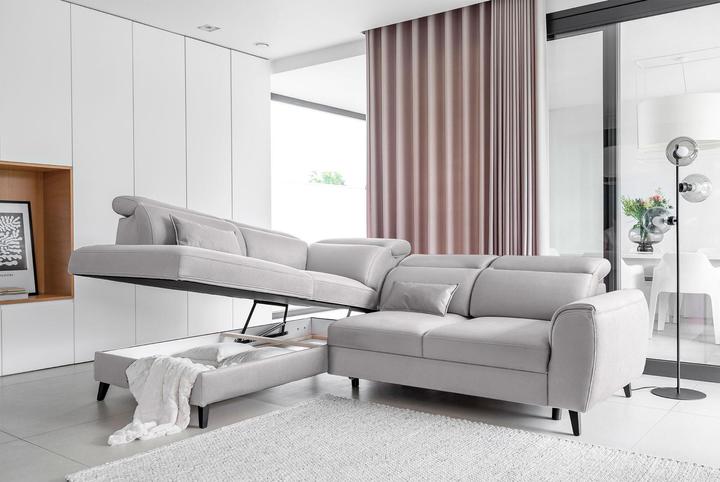 Image du produit ELTAP Noble (Canapé d'angle, 4 places, Canapé-lit)