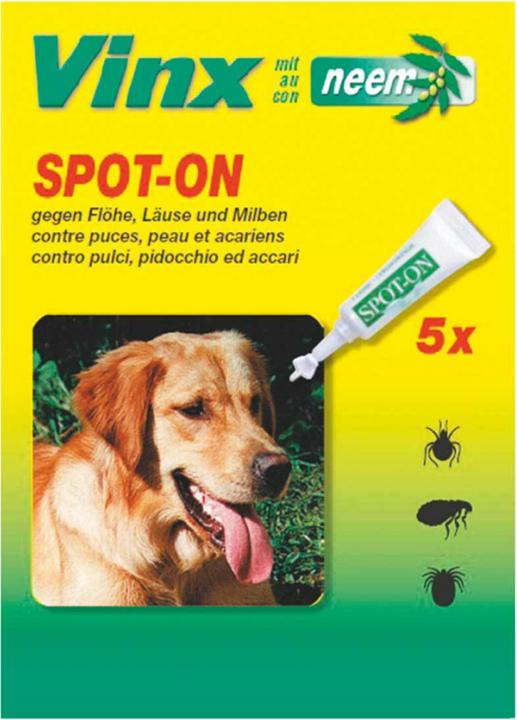 Produktbild Vinx Bio Spot On neem Hund (Hund, 5 ml)