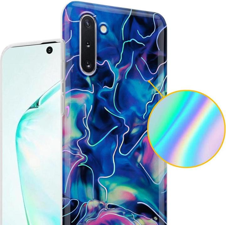 Produktbild Cadorabo IMD TPU Bunter Marmor Cover (Samsung Galaxy Note 10)