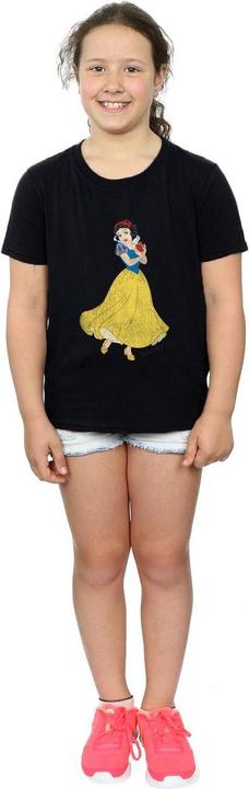 Actual product image Snow White Girls Cotton T-Shirt (116)
