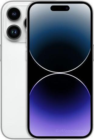 Produktbild Re!commerce iPhone 14 Pro (128 GB, Silber, 6.70", 48 Mpx, SIM + eSIM, B / Sehr gut)