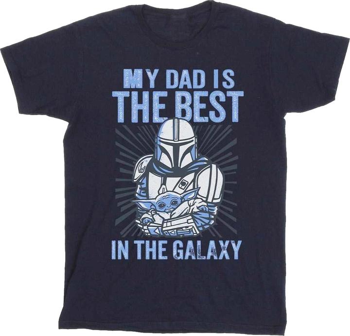 Star Wars Mandalorian Best Dad TShirt Jungen