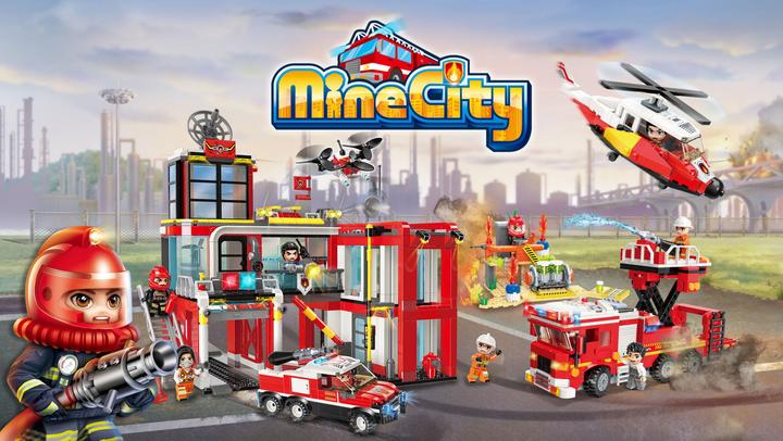 Actual product image Qman Fire truck fire engine