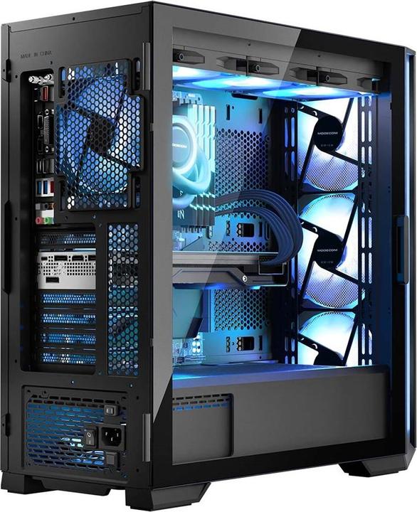 Actual product image Modecom Horizon ARGB czarna (Mini-ITX, mATX, E-ATX)