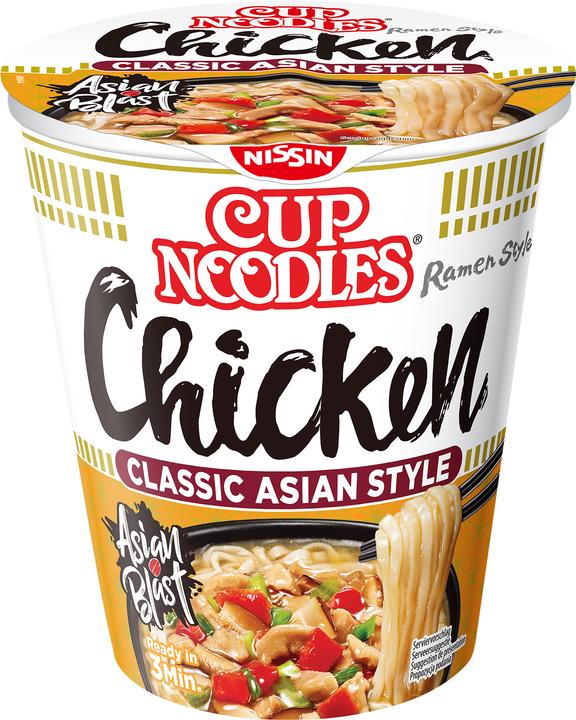 Immagine prodotto Nissin Spaghetti a tazza Pollo Zenzero 63 g (63 g)