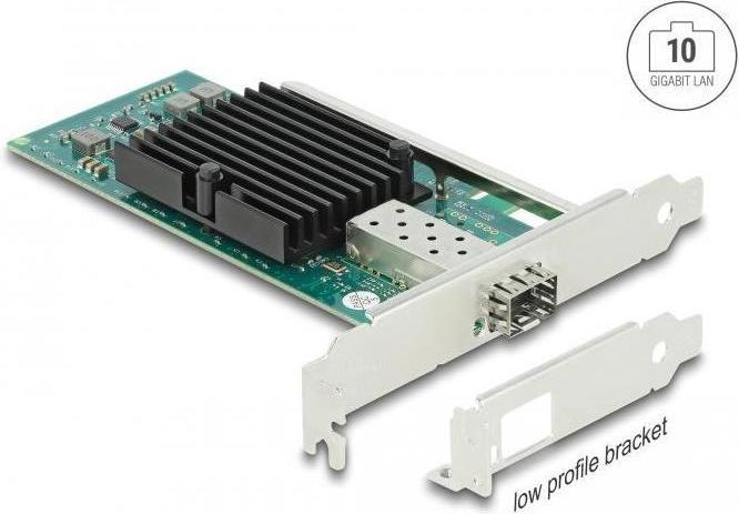 Immagine prodotto Delock Scheda PCI Express a 1 x SFP+ Slot 10 Gigabit LAN (Ethernet, RJ45)