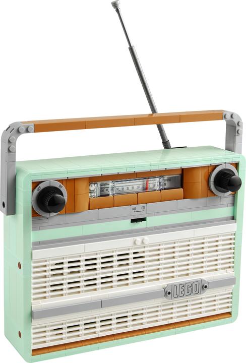 Actual product image LEGO Retro portable radio (10334, LEGO Icons, LEGO Rare Sets)
