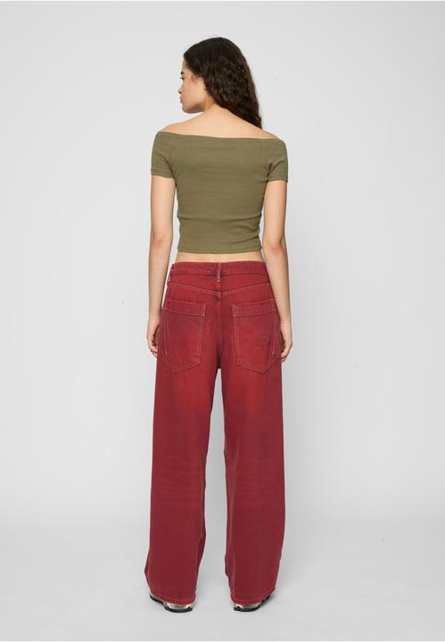 Actual product image Urban Classics Ladies Off Shoulder Rib Tee 2-Pack - 60065 (XS)