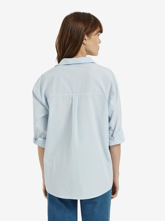 Produktbild Vertbaudet Hemdbluse für Schwangerschaft und Stillzeit aus gestreiftem Popeline